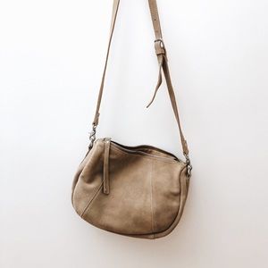 NWT Urban Outfitters Tan Suede Bag